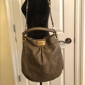 MARC BY MARC JACOBS Taupe Shoulder Bag